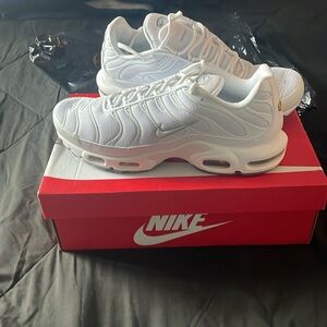 Brand new Air Max Plus in White
